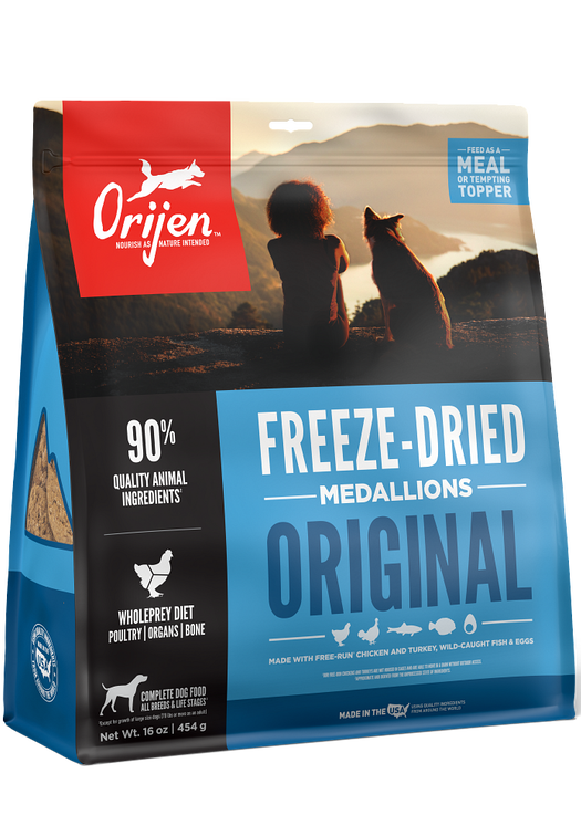 Original, Freeze-Dried Food Medallions